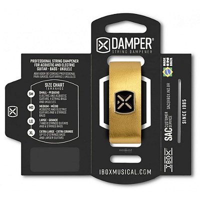 Damper IBOX Supreme LG Dourado Metálico