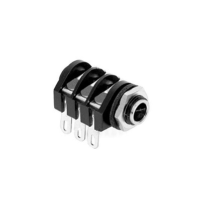 Conector Jack P10 Estéreo Painel ACJS MHS AMPHENOL