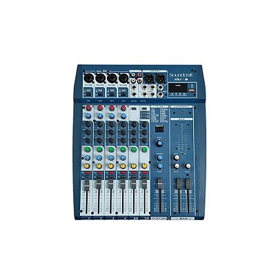 Mesa de Som Soundcraft 6 canais SX 602 FX USB - Prosound Mesa de Som Soundcraft 6 canais SX 602 FX USB - Prosound