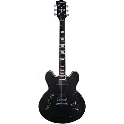 Guitarra Strinberg SHS300 BK Semi Acústica