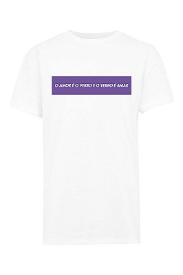 T-Shirt O Amor é o Verbo