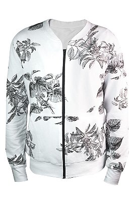 Bomber Floral P&B