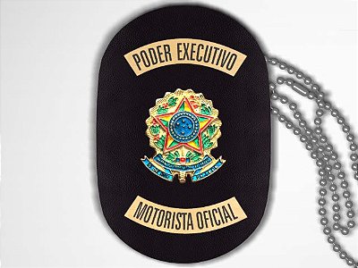 Distintivo Funcional Personalizado do Poder Executivo para Motorista Oficial