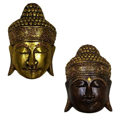 kit-mascaras-carrancas-buda-indonesia-bali-30cm-2-pcs