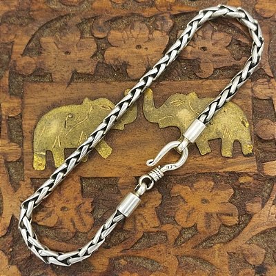 Pulseira Prata de Bali 925 3,2mm - 13gr