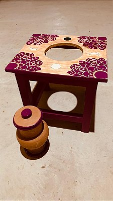 Banquinho de Vaporização Uterina