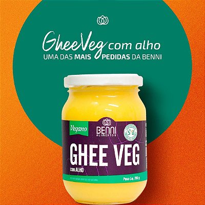 Manteiga Ghee  Vegana Alho (200g)