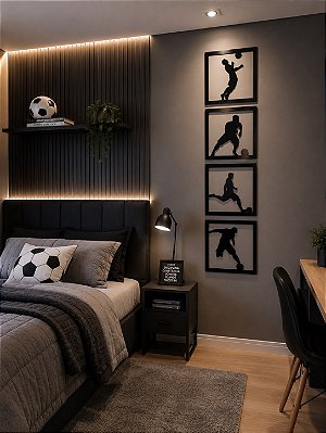 Quadro - Conjunto Futebol Masculino