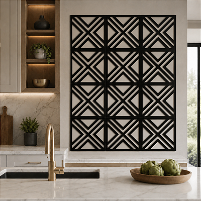 Painel Modular Estilo Cobogó - PM49 - Bangladesh