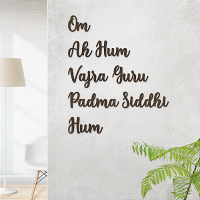Frase - Om Ah Hum Vajra Guru Padma Siddhi Hum