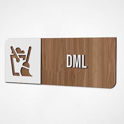 Placa Sinalização Indicativa DML