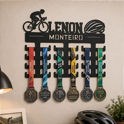 Porta Medalhas - Ciclismo - Personalizado