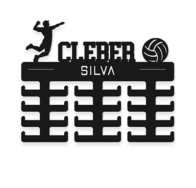 Porta Medalhas - Vôlei - Personalizado