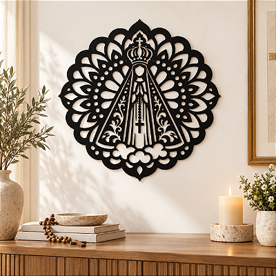 Mandala - Nossa Senhora Aparecida - Modelo 2