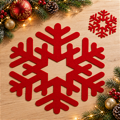 Sousplat - Kit Natal Modelo 4