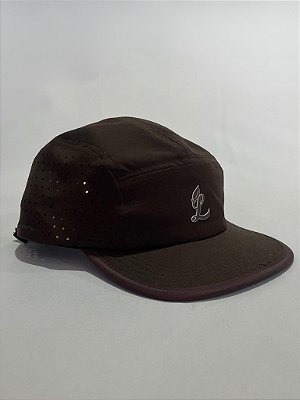 Boné 5panel Marrom