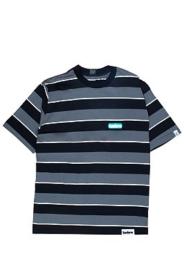Camiseta Listrada Carbono