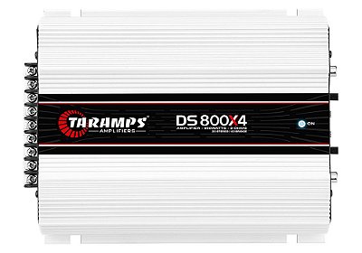 Modulo Taramps Ds 800x4 800w Rms 4 Canais 2 Ohm Amplificador