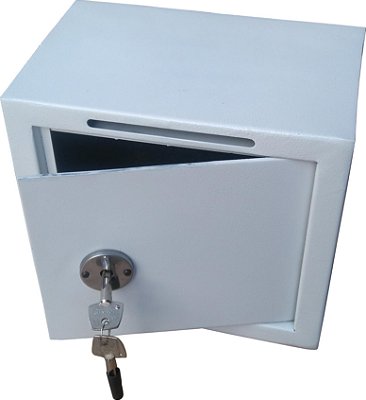 Cofre Boca De Lobo Mecanico Chave 20x20x15 AxLxP