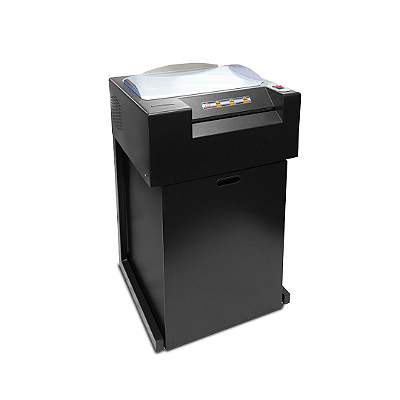 Fragmentadora Menno Destroyer 350 BR T 45 Folhas Cesto 150 Litros - Industrial