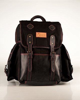Mochila Amérika - Preto e Vermelho