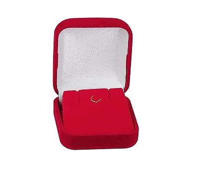 Caixinha de Veludo - Vermelha