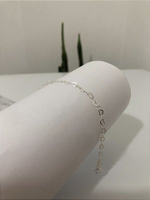 Pulseira Elo Coração 0.9