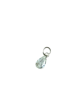 Pingente Gota Cristal - Ponto de Luz