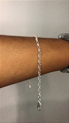 Pulseira Elo Português Oval