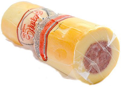 Queijo Provolone Puro com Salame Artesanal