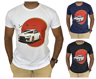 Camiseta T SHIRT Casual 100% Algodão Penteado Automotiva GT Sul - 3 cores disponíveis