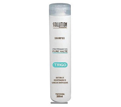Shampoo Puro Malte Trigo 300ml - Sollution Professional
