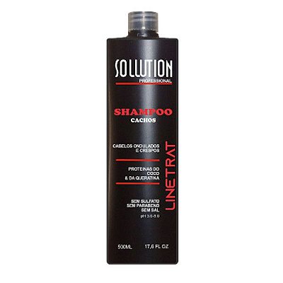 Shampoo Cachos Linetrat Sollution Cosmeticos 500ml
