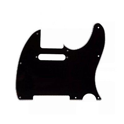 Escudo Guitarra Telecaster Strinberg SSS PKG Preto