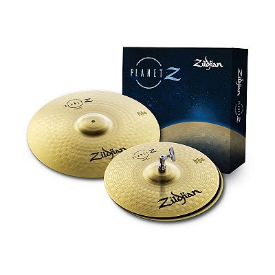 Set Prato Zildjian Planet Z Fundamentals 14HH + 18Crash/Ride