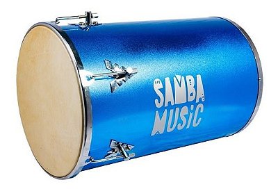 Tantan Phoenix Samba Music Madeira Revestida PVC 70x14 Blue Sparkle