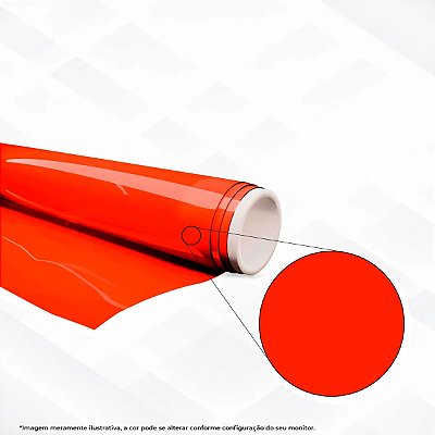 Gelatina para Refletores Lee Filters 164 Flame Red