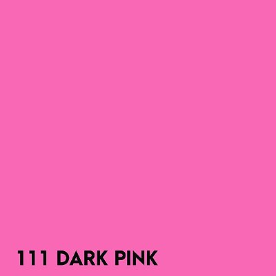 Gelatina para Refletores Lee Filters 111 Dark Pink