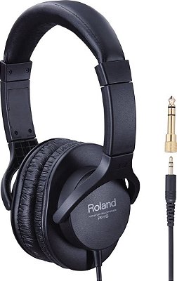 Fone de Ouvido Roland RH-5 Over Ear Preto