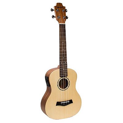 Ukulele Benson UB-26SE Tenor Elétrico com Tampo Sólido em Spruce