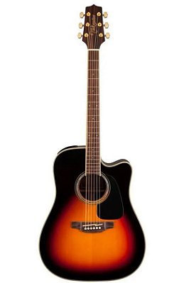 Violão Eletroacústico Takamine Dreadnought GD51CE Brown Sunburst