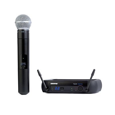 Microfone Shure Digital PGXD24 SM58-X8