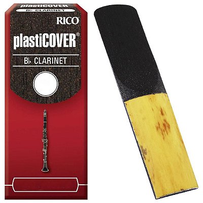 Palheta Clarinete Rico Plasticover - Unidade