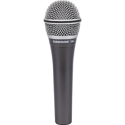 Microfone Dinâmico Samson Q8X Com Fio