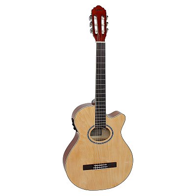 Violão Eletroacústico Giannini GNF-1D CEQ Nylon Natural Gloss