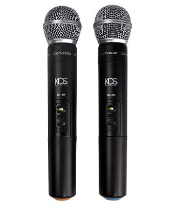 Microfone Kadosh KDSW-382M Duplo Mão
