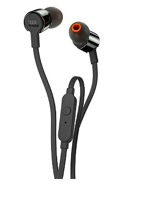 Fone de Ouvido In-Ear JBL T-210 Preto