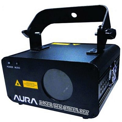 Iluminação Laser Tek Omega RGY - Auratek
