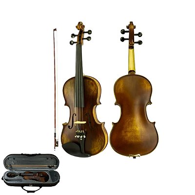 VIOLINO SCARLET 4/4 PROFISSIONAL FOSCO SCV644 COMPLETO