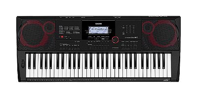 Teclado Casio CT-X3000, 61 teclas sensitivas e fonte bivolt